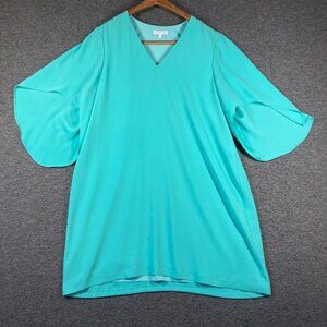 Anna Cate Kimono Sleeve Shift Dress Womens Large L Seafoam Green Tuckernuck
